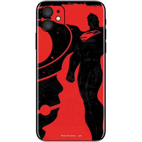 DC Comics Superman Silhouette Flying iPhone 11 Skin